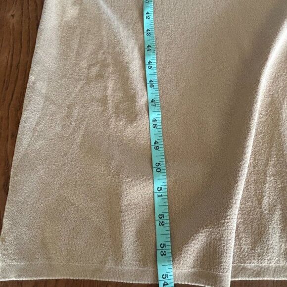 The Drop Tan Yellow Cutout Maxi Dress with Slit XXL Elegant Summer Wedding Guest - Picture 4 of 5